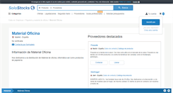 Desktop Screenshot of material-oficina.solostocks.com