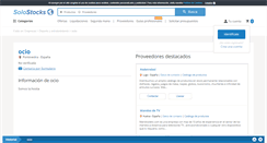 Desktop Screenshot of ocio.solostocks.com